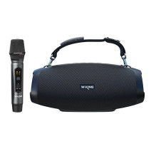 Garsiakalbis - W-King X10 70W RMS, 15600 mAh Baterija, 20 Valandų Grojimo Laikas, Juodas