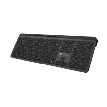 Belaidė Klaviatūra - Natec Medusa US, Bluetooth + 2.4GHz, 118 Klavišų, Juoda Belaidė Klaviatūra - Natec Medusa US, Bluetooth + 2.4GHz, 118 Klavišų, Juoda