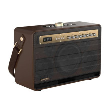 Belaidis Garsiakalbis - W-King K6L 120W Bluetooth 5.0, 8 Valandų Baterijos Gyvavimo Trukmė, Ruda Belaidis Garsiakalbis - W-King K6L 120W Bluetooth 5.0, 8 Valandų Baterijos Gyvavimo Trukmė, Ruda