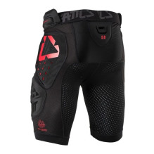 Apsauginė Įranga - Leatt Impact Shorts 3DF 5.0, Drėgmę išgarinantis, Dydis L, Juoda