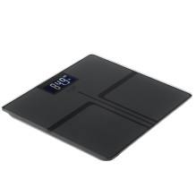 Skaitmeninė Svarstyklė - Adler AD 8194s STRIPES 180 kg Talpa, USB-C Įkraunama, Juoda