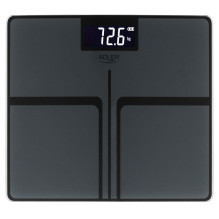 Skaitmeninė Svarstyklė - Adler AD 8194s STRIPES 180 kg Talpa, USB-C Įkraunama, Juoda