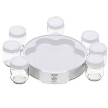 Namų ir virtuvės prietaisai - Adler Camry Premium CR 4519 Jogurto gaminimo aparatas 1.4L 20W Baltas