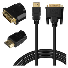 HDMI Kabelis - Savio CL-212 Didelio Greičio 1.8 m 1080p 60Hz Juodas HDMI Kabelis - Savio CL-212 Didelio Greičio 1.8 m 1080p 60Hz Juodas