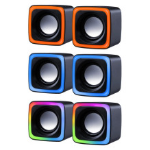 Garsiakalbis - Defender Solar 7 2.0 6W USB maitinami LED garsiakalbiai Juodas Garsiakalbis - Defender Solar 7 2.0 6W USB maitinami LED garsiakalbiai Juodas