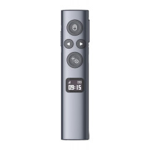 Prezentacijos Nuotolinio Valdymo Pultas - Norwii N95s BLE Bevielis Pristatymo Pultas, 100m Nuotolis, OLED Ekranas, Juoda Prezentacijos Nuotolinio Valdymo Pultas - Norwii N95s BLE Bevielis Pristatymo Pultas, 100m Nuotolis, OLED Ekranas, Juoda
