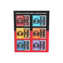 Žaidimų Kortos - Bicycle Disney Classic Mickey And Friends 6 Deck Set Multicolor Žaidimų Kortos - Bicycle Disney Classic Mickey And Friends 6 Deck Set Multicolor