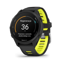 Garmin FORERUNNER 170 Black with Black / Amp Yellow Band