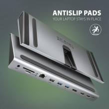 NB ACC DOCKING STATION / 11IN1 HMC-4KX3 AXAGON