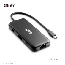 NB ACC DOCKING STATION 8IN1 / USB-C 100W CSV-2551 CLUB3D