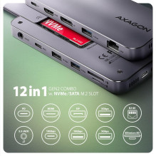 NB ACC DOCKING STATION / 12IN1 HMC-12GM2 AXAGON