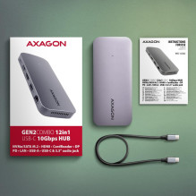 NB ACC DOCKING STATION / 12IN1 HMC-12GM2 AXAGON