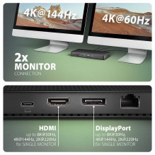 NB ACC DOCKING STATION / 12IN1 HMC-U4 AXAGON