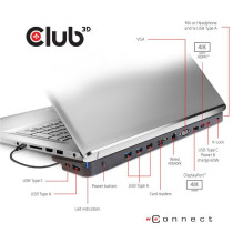 NB ACC DOCKING STATION / USB-C 65W CSV-1564W65 CLUB3D