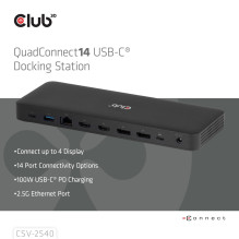 NB ACC DOCKING STATION 14IN1 / USB-C 150W CSV-2540 CLUB3D