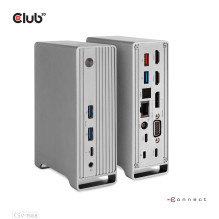 Įkrovimo stotelė / USB-C 120W CSV-1568 CLUB3D