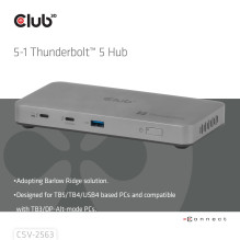 I / O HUB THUNDERBOLT 5IN1 / 180W CSV-2563 CLUB3D