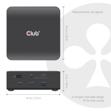 NB ACC DOCKING STATION 13-IN-1 / THUNDERBOLT CSV-2562 CLUB3D