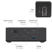 NB ACC įkrovimo stotelė 13-in-1 / THUNDERBOLT CSV-2562 CLUB3D