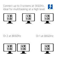 NB ACC įkrovimo stotelė 13-in-1 / THUNDERBOLT CSV-2562 CLUB3D