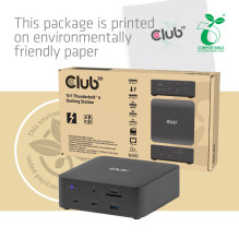 NB ACC įkrovimo stotelė 13-in-1 / THUNDERBOLT CSV-2562 CLUB3D