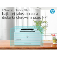 HP LaserJet Enterprise M406dn spausdintuvas