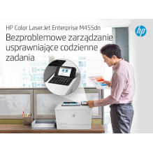 HP Color LaserJet Enterprise M455dn spausdintuvas