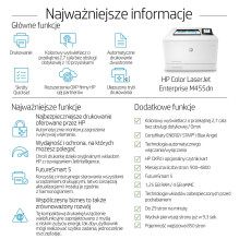 HP Color LaserJet Enterprise M455dn spausdintuvas