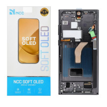 NCC LCD ekranas, skirtas SAMSUNG S22 Ultra G908 minkštam Oledui