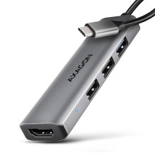 I / O HUB USB-C 4IN1 / 0.15M HMC-H3A AXAGON