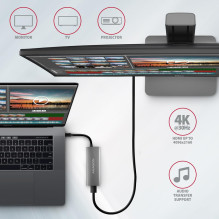 I / O HUB USB-C 5IN1 / 0.13M HMC-5G22 AXAGON