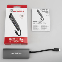 I / O HUB USB-C 5IN1 / 0.13M HMC-5G22 AXAGON