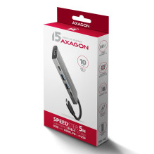 I / O HUB USB-C 5IN1 / 0.13M HMC-5G22 AXAGON