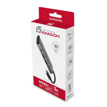 Įvesties / išvesties šakotuvas USB-C 5IN1 / 0.2M HMC-5G2 AXAGON