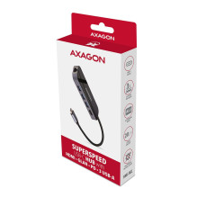 I / O HUB USB-C 6IN1 / 0.2M HMC-6GL AXAGON