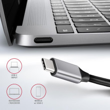 I / O HUB USB-C 6IN1 / 0.2M HMC-6GL AXAGON