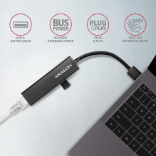 I / O HUB USB3.2 3PORT GLAN / 0.2M HMA-GL3A AXAGON