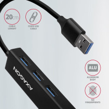 I / O HUB USB3.2 3PORT GLAN / 0.2M HMA-GL3A AXAGON