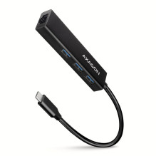 I / O HUB USB-C 4PORT GLAN / 0,2M HMC-GL3A AXAGON