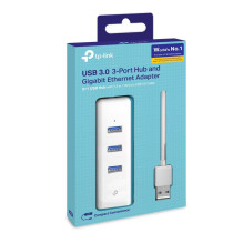 TINKLO ADAPTERIS USB3 3PORT 1000M / UE330 TP-LINK