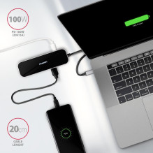 I / O HUB USB-C 6IN1 / 0.2M HMC-6H4A AXAGON