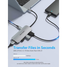 NB ACC DOCKING STATION 7IN1 / USB-C 0.15M TOJHB VENTION