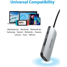 NB ACC DOCKING STATION 7IN1 / USB-C 0.15M TOJHB VENTION