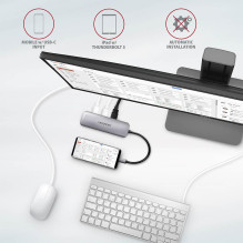 I / O HUB USB3.2 5IN1 / 0.2M HMC-5 AXAGON
