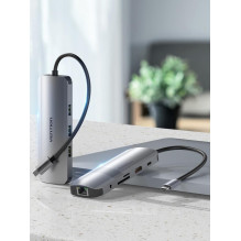 USB-C I/O ŠAKOTUVAS / 0,15 M LAIDAS TOLHB VENTIONE USB-C I/O ŠAKOTUVAS / 0,15 M LAIDAS TOLHB VENTIONE