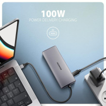 I / O HUB USB-C 6IN1 10GBPS / 0.15M HMC-6G2L AXAGON