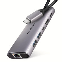 I / O HUB USB-C 6IN1 10GBPS / 0.15M HMC-6G2L AXAGON