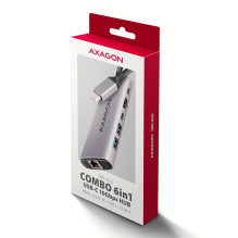 I / O HUB USB-C 6IN1 10GBPS / 0.15M HMC-6G2L AXAGON
