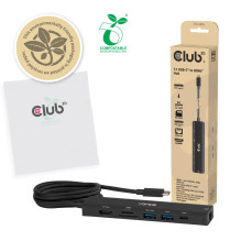 I / O HUB 7IN1 USB-C HDMI / 140W CSV-2555 CLUB3D I / O HUB 7IN1 USB-C HDMI / 140W CSV-2555 CLUB3D