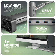 NB ACC DOCKING STATION / 9IN1 HMC-10HLS AXAGON